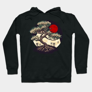 Japanese Bonsai Tree Hoodie